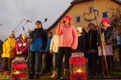 29.11.2019- Vystoupení dětí na rozsvícení vánočního stromu v Lukách nad Jihlavou